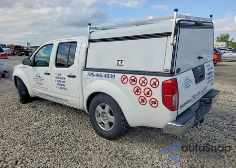 2006 Nissan Frontier Crew Cab Le z USA, uszkodzony, nr VIN 1N6AD07UX6C444587